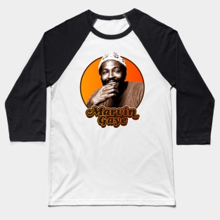 Retro Marvin Gaye Tribute Baseball T-Shirt